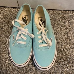 Teal Vans; FREE SHIPPING